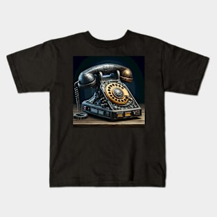 Steampunk Phone Kids T-Shirt